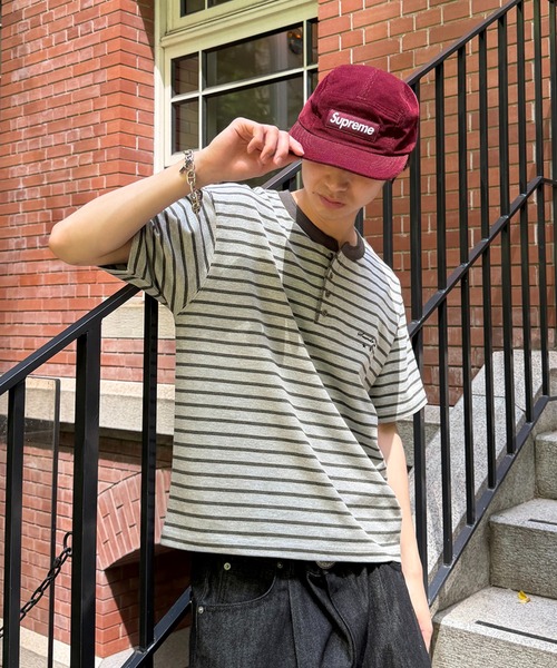 kutir(クティール)の「ASSORTED HENLEY NECK SILVER BUTTON TEE/アソートヘンリーネックシルバーボタンTEE(Tシャツ/カットソー・メンズ・ブラック/ネイビー/グレー/カーキ/杢グレー/ボルドー・LARGE/MEDIUM)」の10枚目の写真