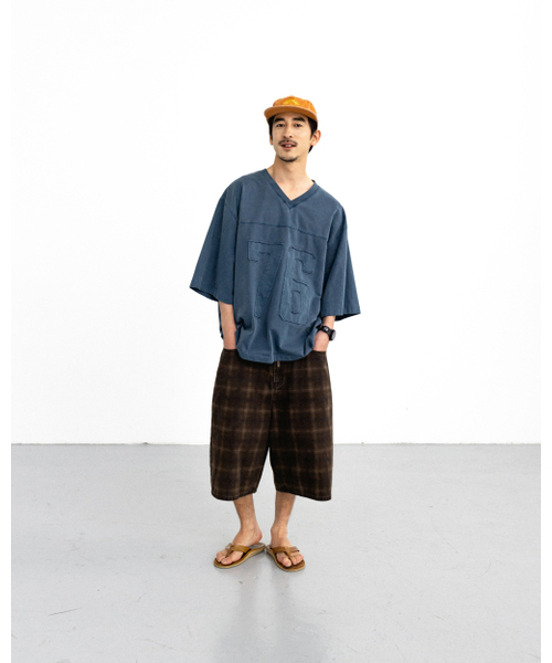 ANGLAN（アングラン）の「Pigment Rugby Tee - Washed Blue（Tシャツ/カットソー・メンズ・その他・1/2）」の8枚目の写真