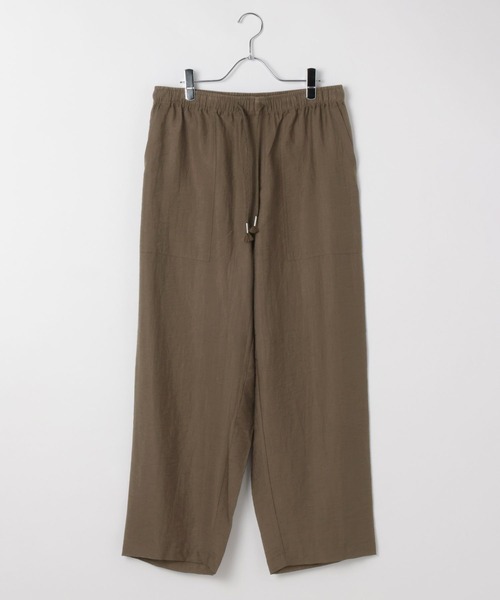 BAYFLOW（ベイフロー）の「【接触冷感】クールタッチリネンパンツ[セットアップ可]（その他パンツ・メンズ・ブラウン/チャコール/ブルー・MEDIUM/LARGE）」の21枚目の写真