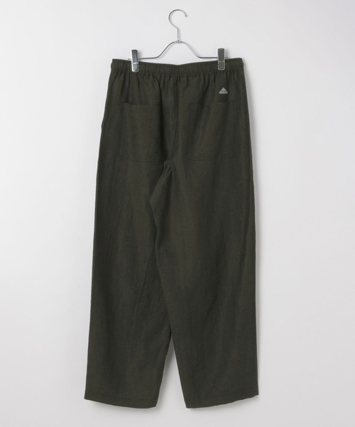 BAYFLOW（ベイフロー）の「【接触冷感】クールタッチリネンパンツ[セットアップ可]（その他パンツ・メンズ・ブラウン/チャコール/ブルー・MEDIUM/LARGE）」の9枚目の写真