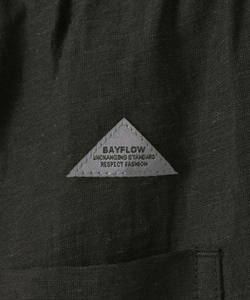 BAYFLOW（ベイフロー）の「【接触冷感】クールタッチリネンパンツ[セットアップ可]（その他パンツ・メンズ・ブラウン/チャコール/ブルー・MEDIUM/LARGE）」の15枚目の写真