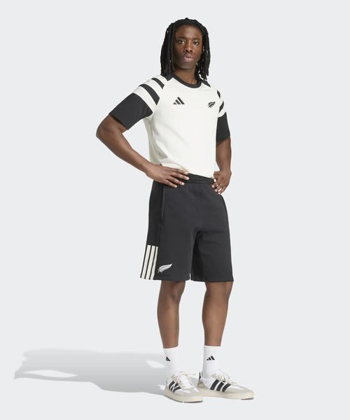 adidas（アディダス）の「オールブラックス レジャーウェア ショーツ / ハーフパンツ / アディダス adidas（その他パンツ・メンズ・ブラック・X-LARGE/SMALL/MEDIUM/LARGE/3XL/XX-LARGE）」の4枚目の写真