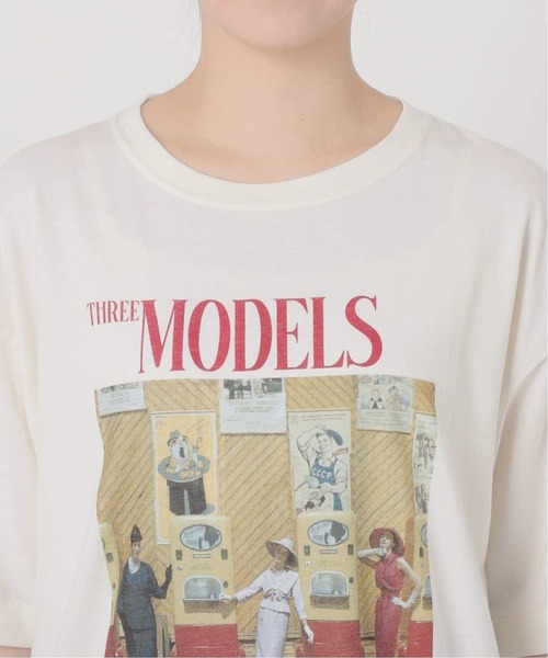 SLOBE IENA(スローブイエナ)の「《WEB限定/追加2》LIFEフォトルーズTEE(Tシャツ/カットソー・レディース・ブラック・FREE)」の4枚目の写真