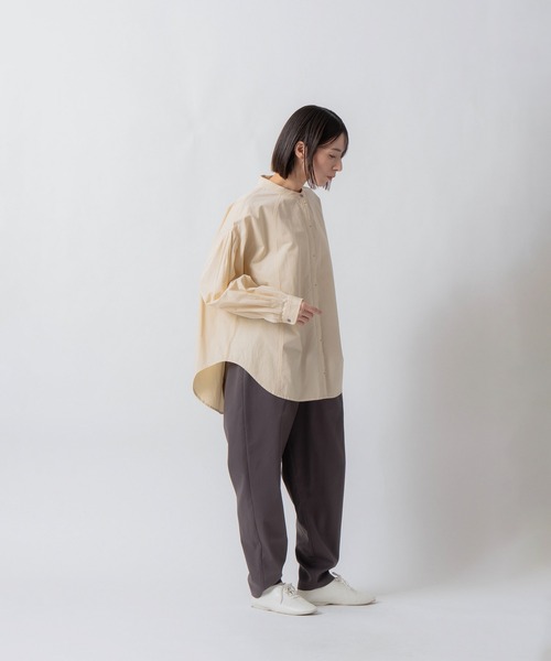 Kelen(ケレン)の「「KELEN / ケレン」タックデザインブラウス(シャツ/ブラウス・レディース・ライトブルー/チャコールグレー/ライトベージュ・S/M)」の21枚目の写真