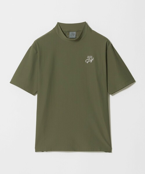UNITED ARROWS GOLF(ユナイテッドアローズゴルフ)の「メンズ メッシュ モックネック シャツ 吸水速乾 遮熱 UV(Tシャツ/カットソー・メンズ・ホワイト/ネイビー/オリーブ・XL/L/M)」の19枚目の写真
