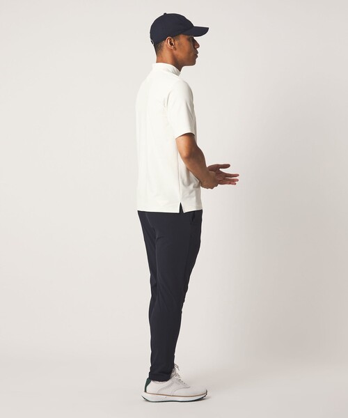 UNITED ARROWS GOLF(ユナイテッドアローズゴルフ)の「メンズ メッシュ モックネック シャツ 吸水速乾 遮熱 UV(Tシャツ/カットソー・メンズ・ホワイト/ネイビー/オリーブ・XL/L/M)」の21枚目の写真