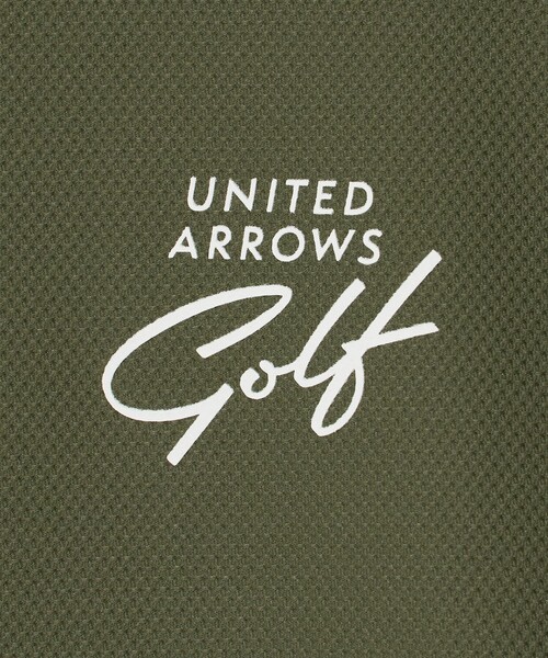 UNITED ARROWS GOLF(ユナイテッドアローズゴルフ)の「メンズ メッシュ モックネック シャツ 吸水速乾 遮熱 UV(Tシャツ/カットソー・メンズ・ホワイト/ネイビー/オリーブ・XL/L/M)」の6枚目の写真