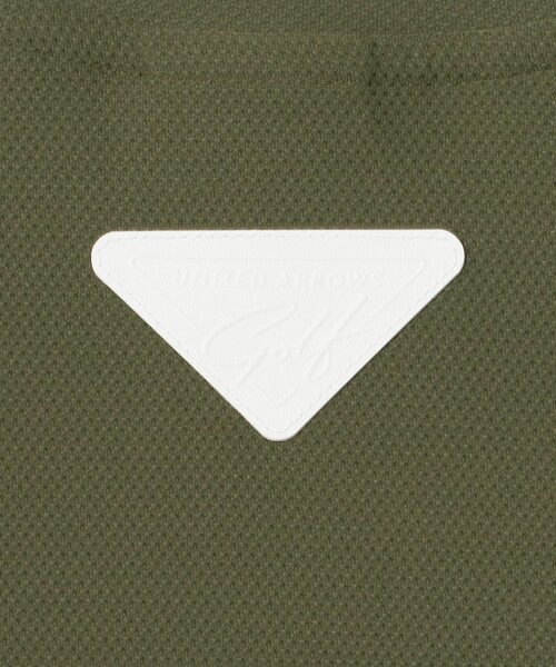 UNITED ARROWS GOLF(ユナイテッドアローズゴルフ)の「メンズ メッシュ モックネック シャツ 吸水速乾 遮熱 UV(Tシャツ/カットソー・メンズ・ホワイト/ネイビー/オリーブ・XL/L/M)」の7枚目の写真