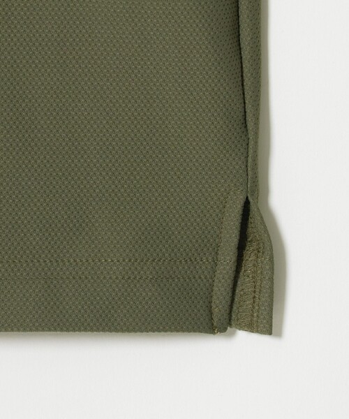 UNITED ARROWS GOLF(ユナイテッドアローズゴルフ)の「メンズ メッシュ モックネック シャツ 吸水速乾 遮熱 UV(Tシャツ/カットソー・メンズ・ホワイト/ネイビー/オリーブ・XL/L/M)」の9枚目の写真
