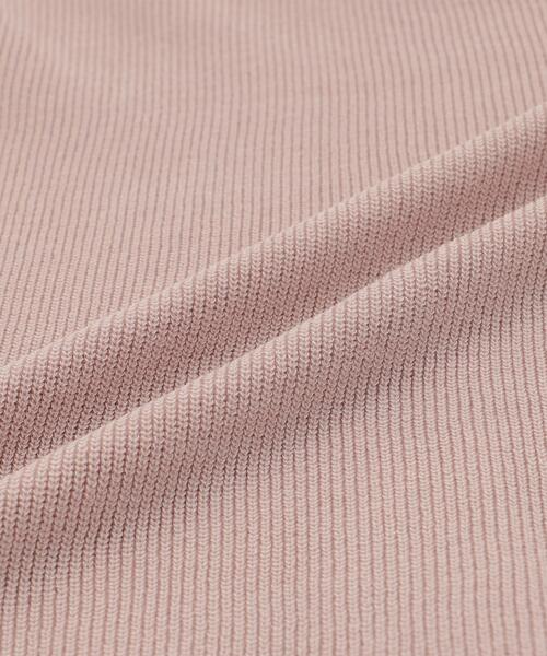 NATURAL BEAUTY BASIC(ナチュラルビューティーベーシック)の「パールネックプルオーバー(ニット/セーター・レディース・ネイビー/ピンク/ベージュ・フリ-)」の19枚目の写真