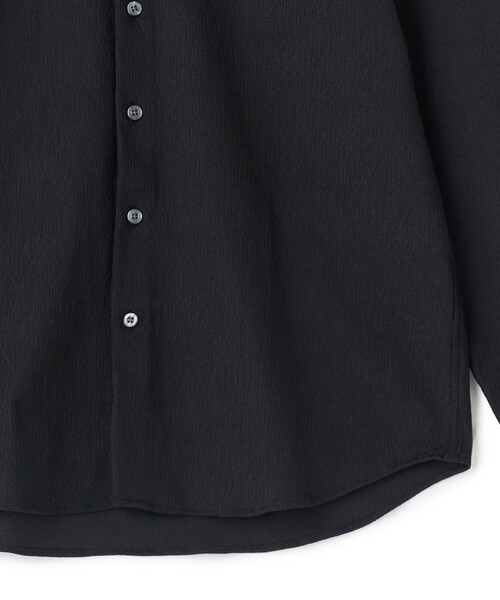 MEN'S BIGI(メンズビギ)の「トリコットジャージ ジャガードシャツ(シャツ/ブラウス・メンズ・ブルー/ブラック/ブラウン・03/04/02/01)」の16枚目の写真