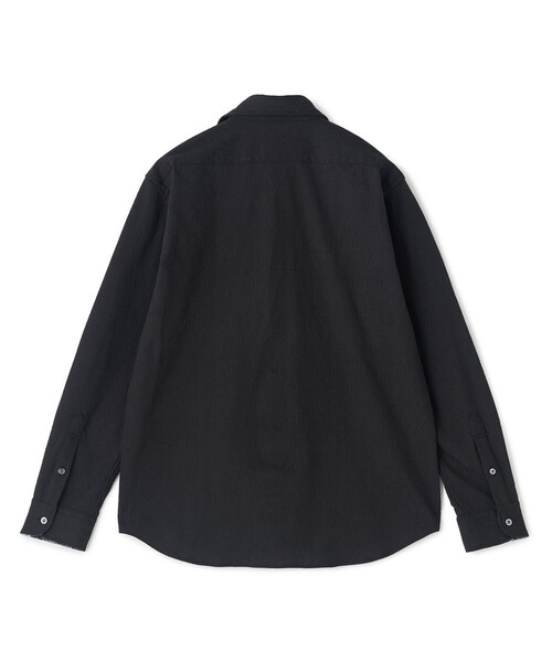 MEN'S BIGI(メンズビギ)の「トリコットジャージ ジャガードシャツ(シャツ/ブラウス・メンズ・ブルー/ブラック/ブラウン・03/04/02/01)」の17枚目の写真