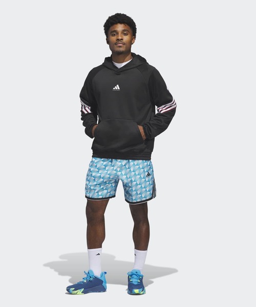 adidas（アディダス）の「アディダス クレージー ライトAOPショーツ / ハーフパンツ / アディダス adidas（その他パンツ・メンズ・ブルー・L(7inch)/M(7inch)/S(7inch)/XL(7inch)）」の5枚目の写真