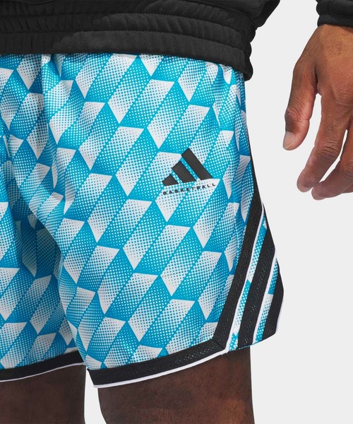 adidas（アディダス）の「アディダス クレージー ライトAOPショーツ / ハーフパンツ / アディダス adidas（その他パンツ・メンズ・ブルー・L(7inch)/M(7inch)/S(7inch)/XL(7inch)）」の3枚目の写真