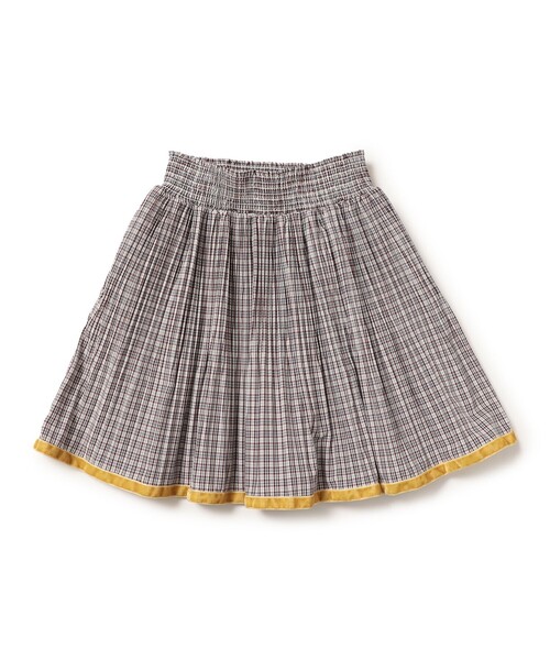 こども ビームス(コドモビームス)の「チェック プリーツ スカート 2026FW(90~140cm)通学スタイル 女の子 プリーツ加工 トレンド(スカート・キッズ・ホワイト系その他5/サックスブルー・90/140/130/120/110/100)」の12枚目の写真