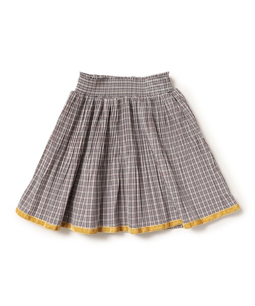 こども ビームス(コドモビームス)の「チェック プリーツ スカート 2026FW(90~140cm)通学スタイル 女の子 プリーツ加工 トレンド(スカート・キッズ・ホワイト系その他5/サックスブルー・90/140/130/120/110/100)」の15枚目の写真