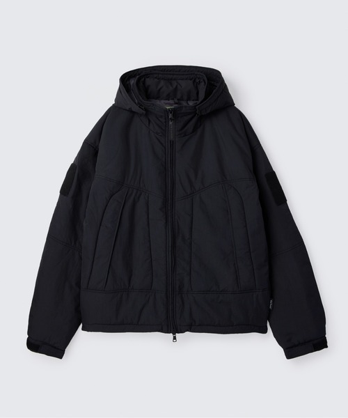 WILD THINGS(ワイルドシングス)の「ショート モンスターパーカー│SHORT MONSTER PARKA(ダウンジャケット/コート・メンズ・サンドグレー/グリーン系その他/ネイビー/ブラック・M/S/XL/L)」の2枚目の写真