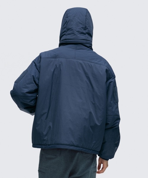 WILD THINGS(ワイルドシングス)の「ショート モンスターパーカー│SHORT MONSTER PARKA(ダウンジャケット/コート・メンズ・サンドグレー/グリーン系その他/ネイビー/ブラック・M/S/XL/L)」の5枚目の写真