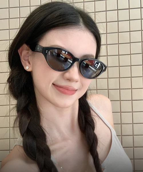 HALEY PESCA(ヘーリーペスカ)の「HALEY PESCA/【トレンド】キャットアイサングラス(サングラス・レディース・ブラック/レオパード・FREE)」の11枚目の写真