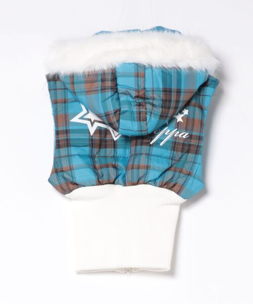 L.H.P(エルエイチピー)の「STEPPA/ステッパ/FUR VEST(その他アウター・レディース・ブルー・F)」の2枚目の写真