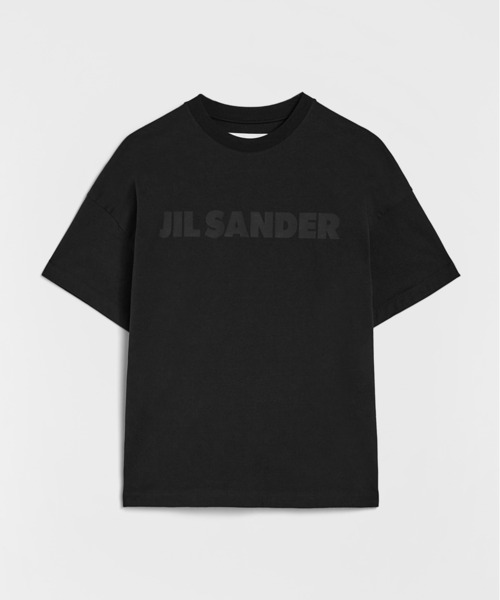 JIL SANDER(ジルサンダー)の「T-SHIRT CN SS OS(Tシャツ/カットソー・レディース・ホワイト/ブラック・XS/L/S)」の5枚目の写真