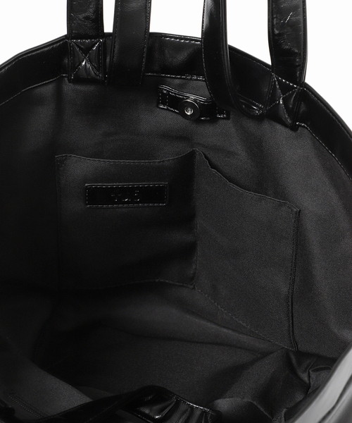 U by SPICK&SPAN(ユーバイスピックアンドスパン)の「tuo/テュオ TOTE BAG(トートバッグ・レディース・ブラック/キャメル・FREE)」の13枚目の写真