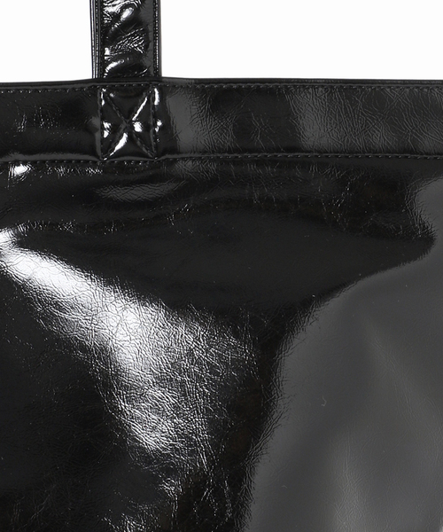 U by SPICK&SPAN(ユーバイスピックアンドスパン)の「tuo/テュオ TOTE BAG(トートバッグ・レディース・ブラック/キャメル・FREE)」の5枚目の写真