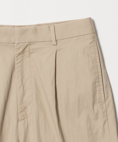green label relaxing(グリーンレーベルリラクシング)の「コットン ナイロン ツイル GJ 1P ワイド パンツ W3(その他パンツ・メンズ・ダークブラウン/ベージュ/ネイビー・L/M/XL/S)」の14枚目の写真