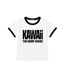 カワイリング半袖Tシャツホワイト