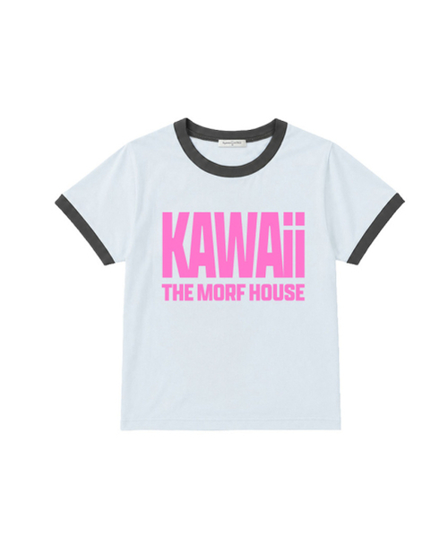 THEMORFHOUSE(ザモーフハウス)の「カワイリング半袖Tシャツホワイト(Tシャツ/カットソー・レディース・その他・MEDIUM)」の2枚目の写真