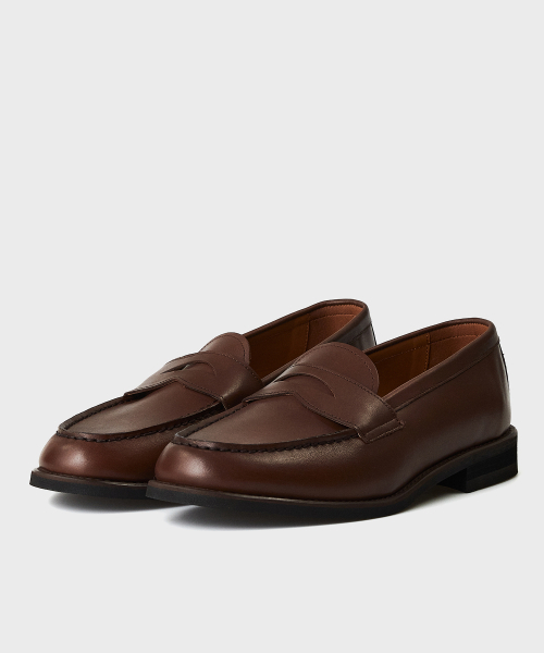 JOSEPHT（ジョセフ）の「RALPH BROWN [VIBRAM/ANNONAY BURNISH CALF]（ローファー・メンズ・その他・24.5cm/27cm/27.5cm/28cm/28.5cm/26cm/26.5cm/25cm/25.5cm/24cm/23cm/23.5cm）」の2枚目の写真