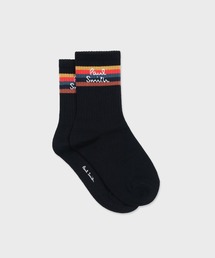 Paul Smith JUNIOR（ポールスミスジュニア）の「ジュニア アーティストストライプ クルーソックス / 893224 2963433（ソックス/靴下）」