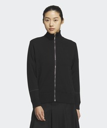 防風性 裏地 フルジップ ニット セーター【adidas Golf/アディダスゴルフ】