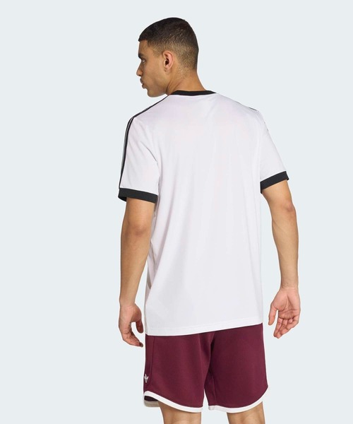 adidas(アディダス)の「テニス クラシックス 半袖Tシャツ / アディダス adidas(Tシャツ/カットソー・メンズ・ホワイト・XX-LARGE/XXX-LARGE/LARGE/MEDIUM/SMALL/X-LARGE)」の2枚目の写真
