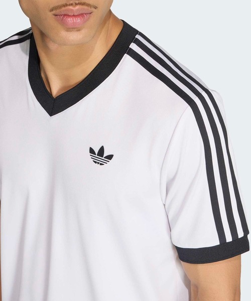 adidas(アディダス)の「テニス クラシックス 半袖Tシャツ / アディダス adidas(Tシャツ/カットソー・メンズ・ホワイト・XX-LARGE/XXX-LARGE/LARGE/MEDIUM/SMALL/X-LARGE)」の3枚目の写真