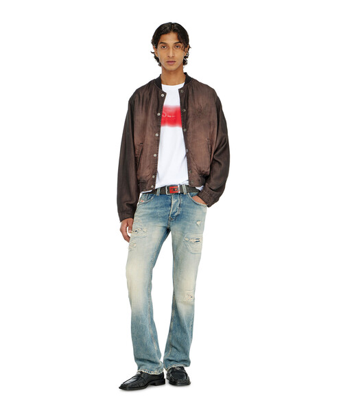 DIESEL(ディーゼル)の「メンズ Tシャツ T-ADJUST-AA5(Tシャツ/カットソー・メンズ・ブラック/ホワイト・XX-LARGE/X-SMALL/SMALL/X-LARGE/MEDIUM/XXX-LARGE/LARGE)」の3枚目の写真