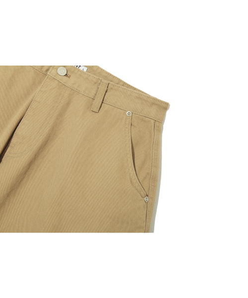 BASEMOMENT(ベースモーメント)の「シンチバックカーブドバミューダパンツベージュ(その他パンツ・メンズ・その他・X-LARGE/LARGE/MEDIUM)」の5枚目の写真