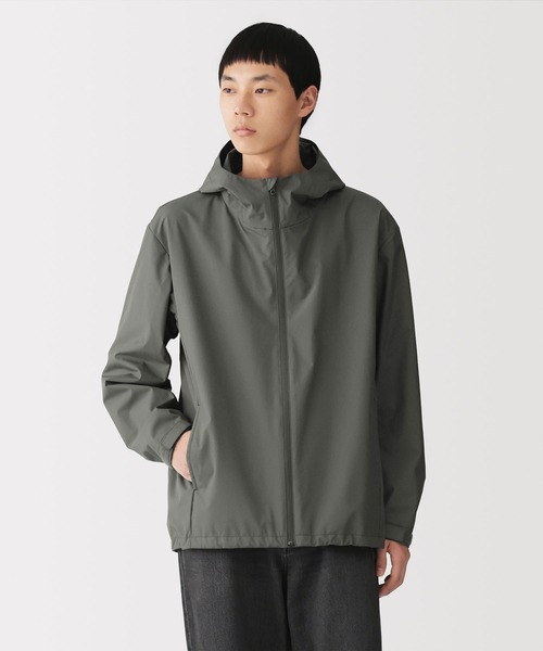 MUJI Labo(ムジラボ)の「紳士 透湿撥水フードジャケット(その他アウター・メンズ・アイボリー/チャコールグレー/ブラック/ブラウン系1/ブラウン系・S/XL/L/M)」の1枚目の写真