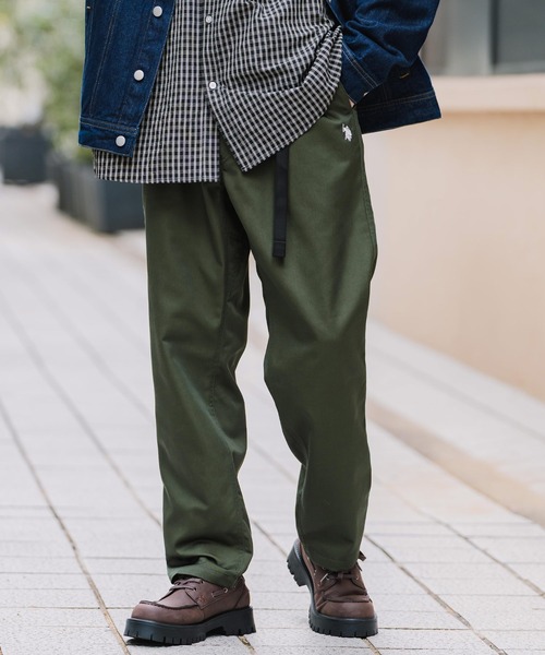 U.S. POLO ASSN.(ユーエスポロアッスン)の「U.S. POLO ASSN. ユーエスポロアッスン 別注コラボ ロゴ刺繍テーパードクライミングパンツ(その他パンツ・メンズ・ライトインディゴブルー/ブラック/インディゴブルー/カーキ/ベージュ/チャコール・M/L/XL)」の4枚目の写真
