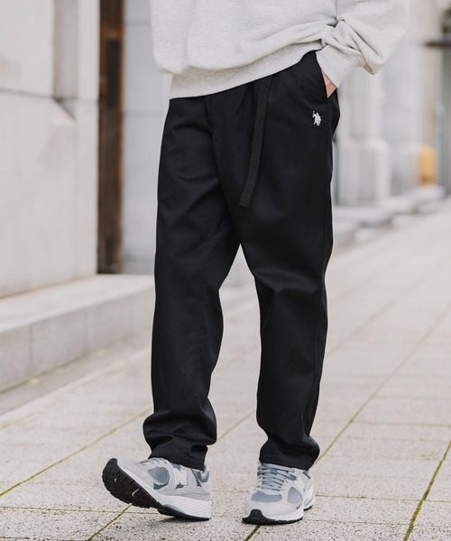 U.S. POLO ASSN.(ユーエスポロアッスン)の「U.S. POLO ASSN. ユーエスポロアッスン 別注コラボ ロゴ刺繍テーパードクライミングパンツ(その他パンツ・メンズ・ライトインディゴブルー/ブラック/インディゴブルー/カーキ/ベージュ/チャコール・M/L/XL)」の7枚目の写真