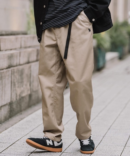 U.S. POLO ASSN.(ユーエスポロアッスン)の「U.S. POLO ASSN. ユーエスポロアッスン 別注コラボ ロゴ刺繍テーパードクライミングパンツ(その他パンツ・メンズ・ライトインディゴブルー/ブラック/インディゴブルー/カーキ/ベージュ/チャコール・M/L/XL)」の21枚目の写真