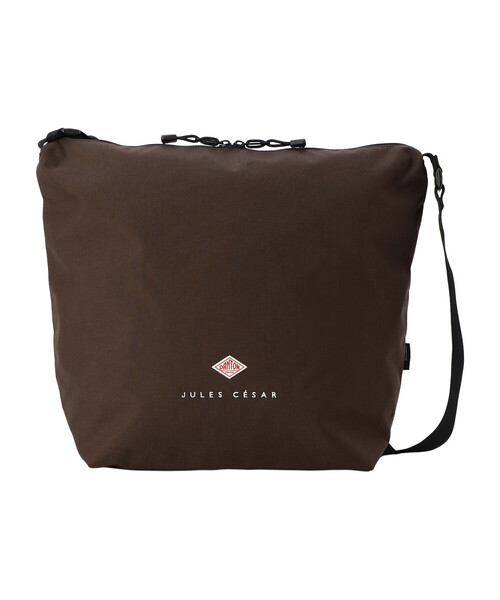 DANTON(ダントン)の「JULES CESAR - CORDURA Canvas Shoulder Bag(ショルダーバッグ・レディース・ブルー系その他/ブラック/オレンジ系その他/ダークグレー/グレイッシュベージュ/ダークブラウン・-)」の1枚目の写真