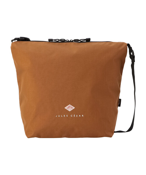 DANTON(ダントン)の「JULES CESAR - CORDURA Canvas Shoulder Bag(ショルダーバッグ・レディース・ブルー系その他/ブラック/オレンジ系その他/ダークグレー/グレイッシュベージュ/ダークブラウン・-)」の6枚目の写真
