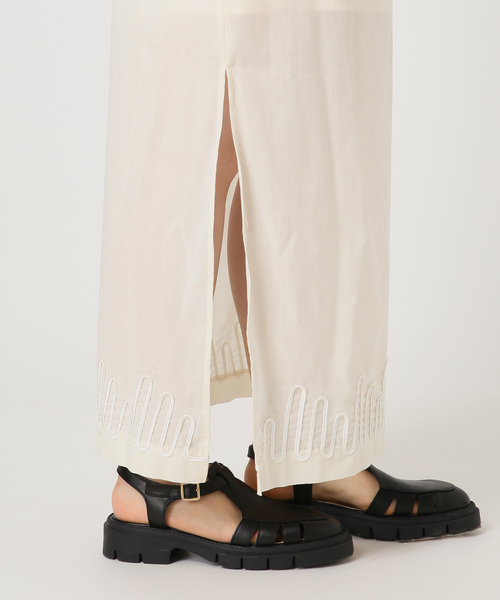 JOURNAL STANDARD(ジャーナルスタンダード)の「【SALLY VINTAGE × JOURNAL STANDARD】SALLY ORGANDY SKIRT(スカート・レディース・ブラック/アイボリー・FREE)」の13枚目の写真