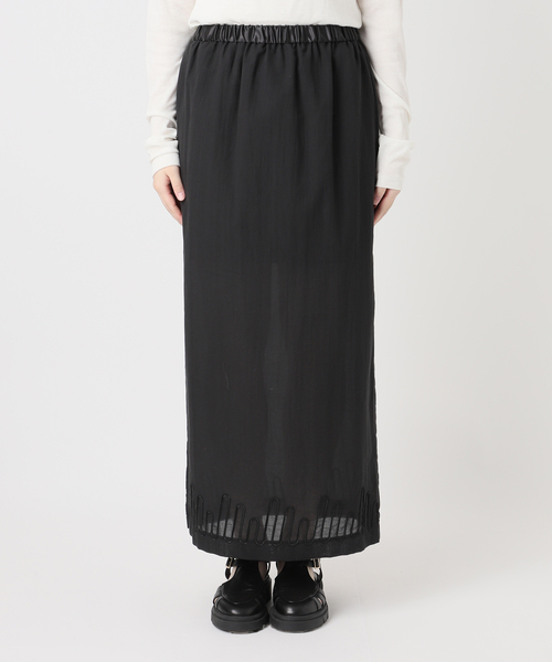JOURNAL STANDARD(ジャーナルスタンダード)の「【SALLY VINTAGE × JOURNAL STANDARD】SALLY ORGANDY SKIRT(スカート・レディース・ブラック/アイボリー・FREE)」の17枚目の写真