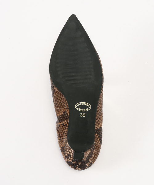 Spick & Span(スピックアンドスパン)の「CORSO ROMA 9 / コルソローマノーヴェ ギャザーパンプス(パンプス・レディース・ブラウン/キャメル・37/38/39)」の8枚目の写真