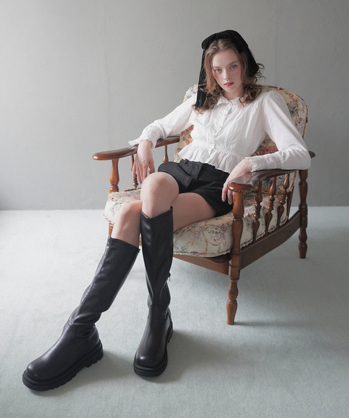 LE TALON(ルタロン)の「《/WEB+一部店舗限定》Le decore / ル デコレ basic ロングブーツ(ブーツ・レディース・ブラウン/ブラック系その他・X-LARGE/LARGE/MEDIUM/SMALL)」の10枚目の写真