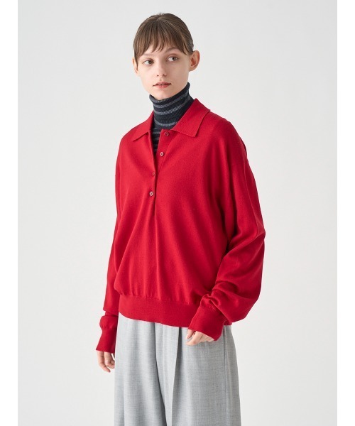 JOHN SMEDLEY(ジョンスメドレー)の「リブタートルネック ボーダー柄長袖ニットプルオーバー(ニット/セーター・レディース・その他・S)」の9枚目の写真