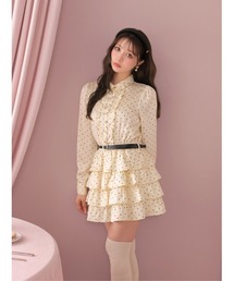 M me eme ワンピース Classic mood check mini onepiece(eme10855)（ワンピース）｜M me eme