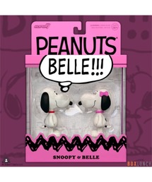 Super7（スーパーセブン）の「Super7 スーパー7 Peanuts ピーナッツ リアクションフィギア スヌーピー＆ベル オブジェ フィギア（フィギュア）」